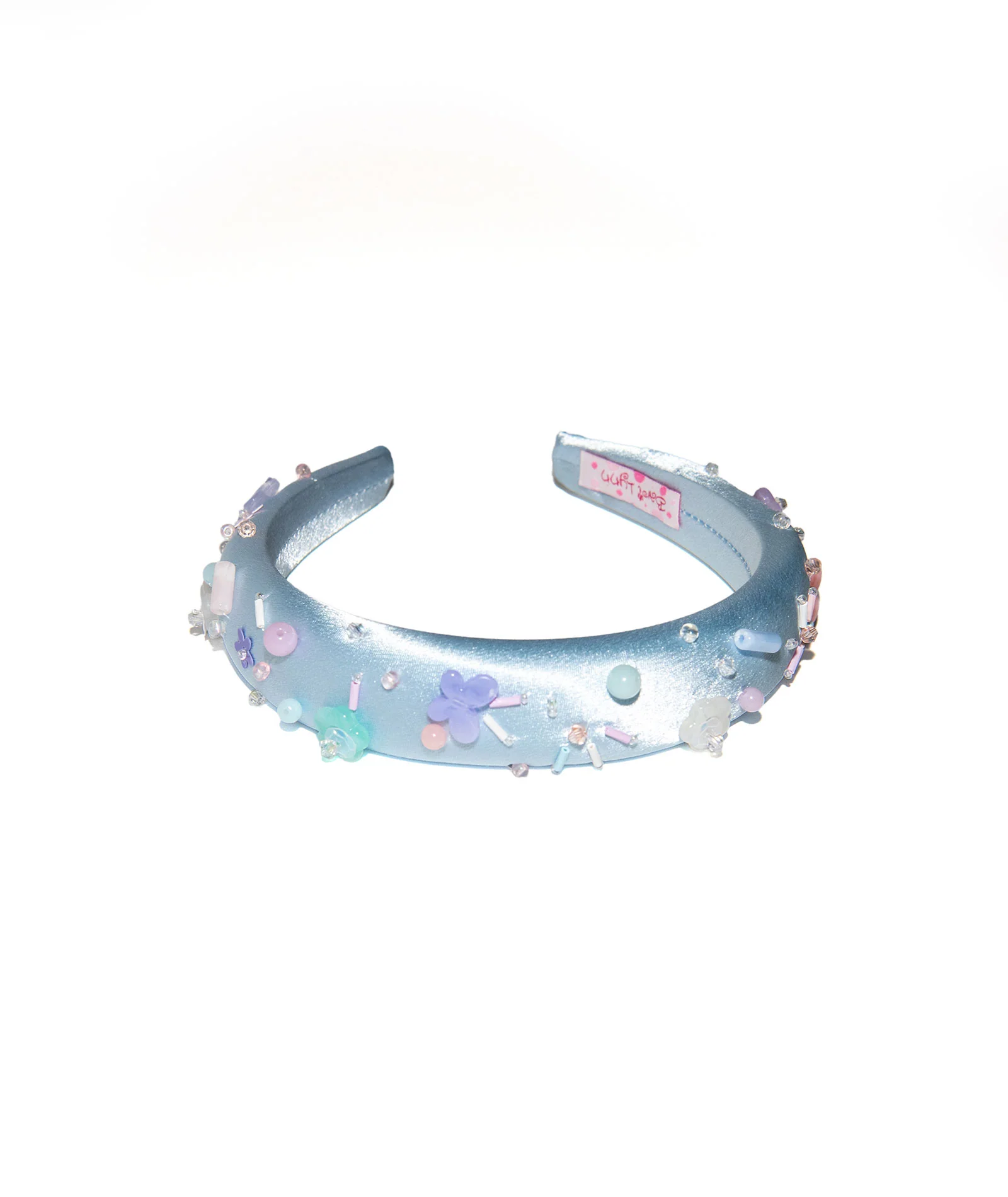 Bari Lynn Padded Shimmer Headband Charms