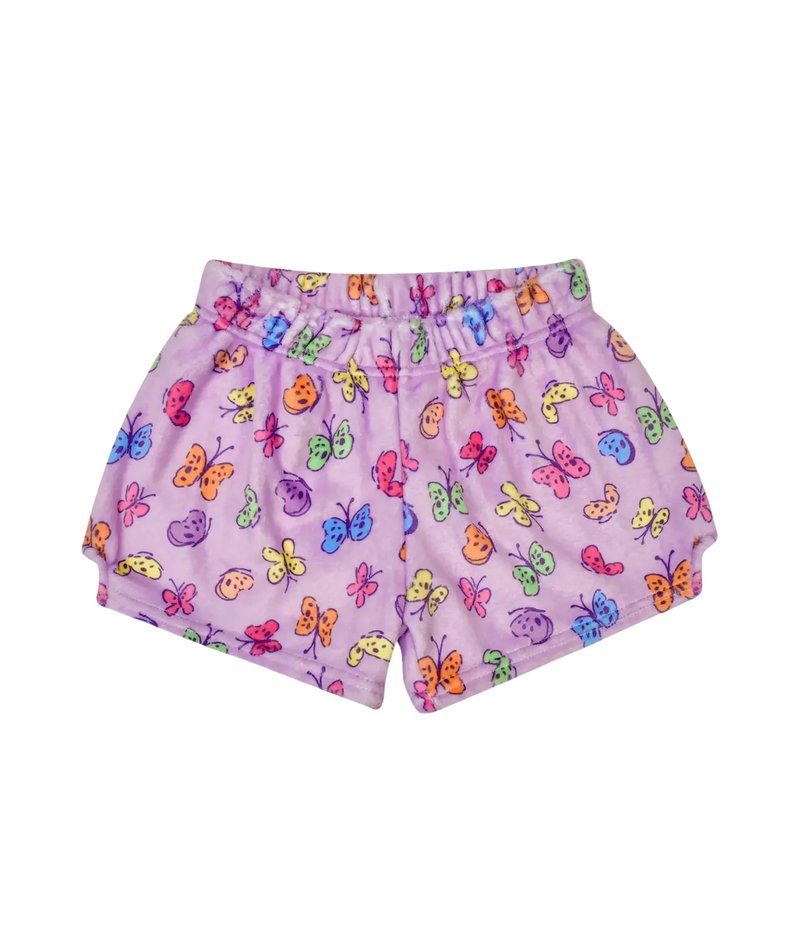 Bright Butterflies Plush Shorts