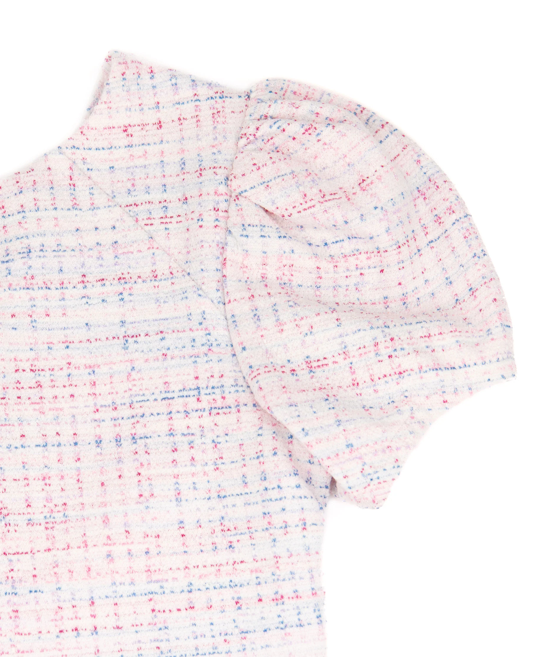 By Debra Girls Mia Primary Tweed Puff Sleeve Sheath Dress - Image 3