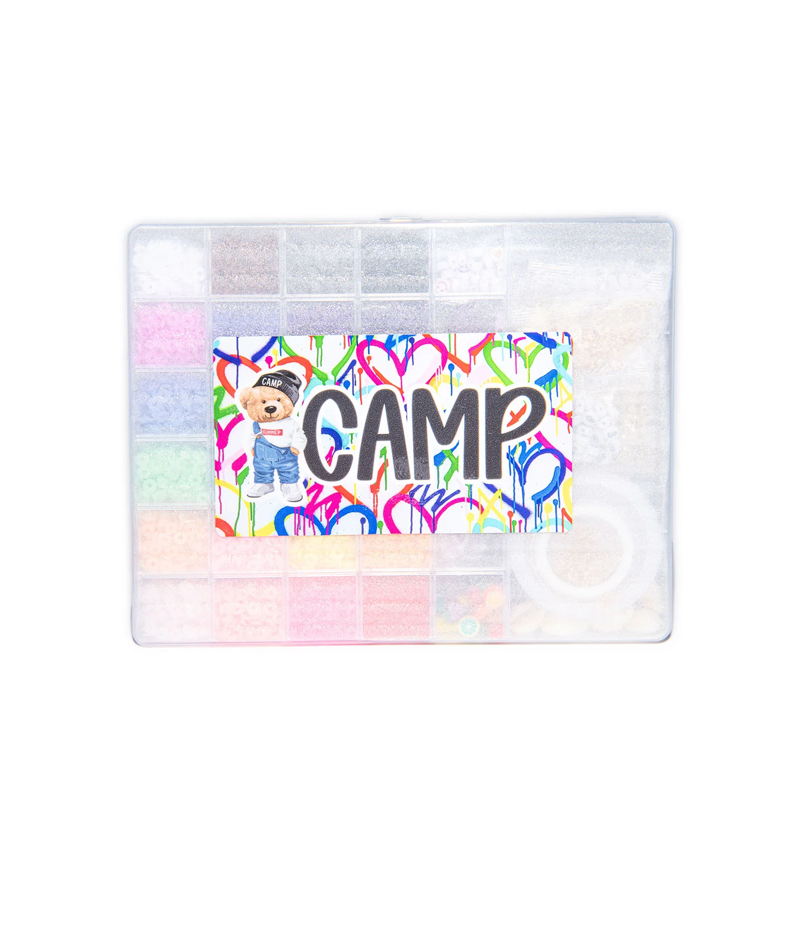 Camp Teddy Bear Bead Kit