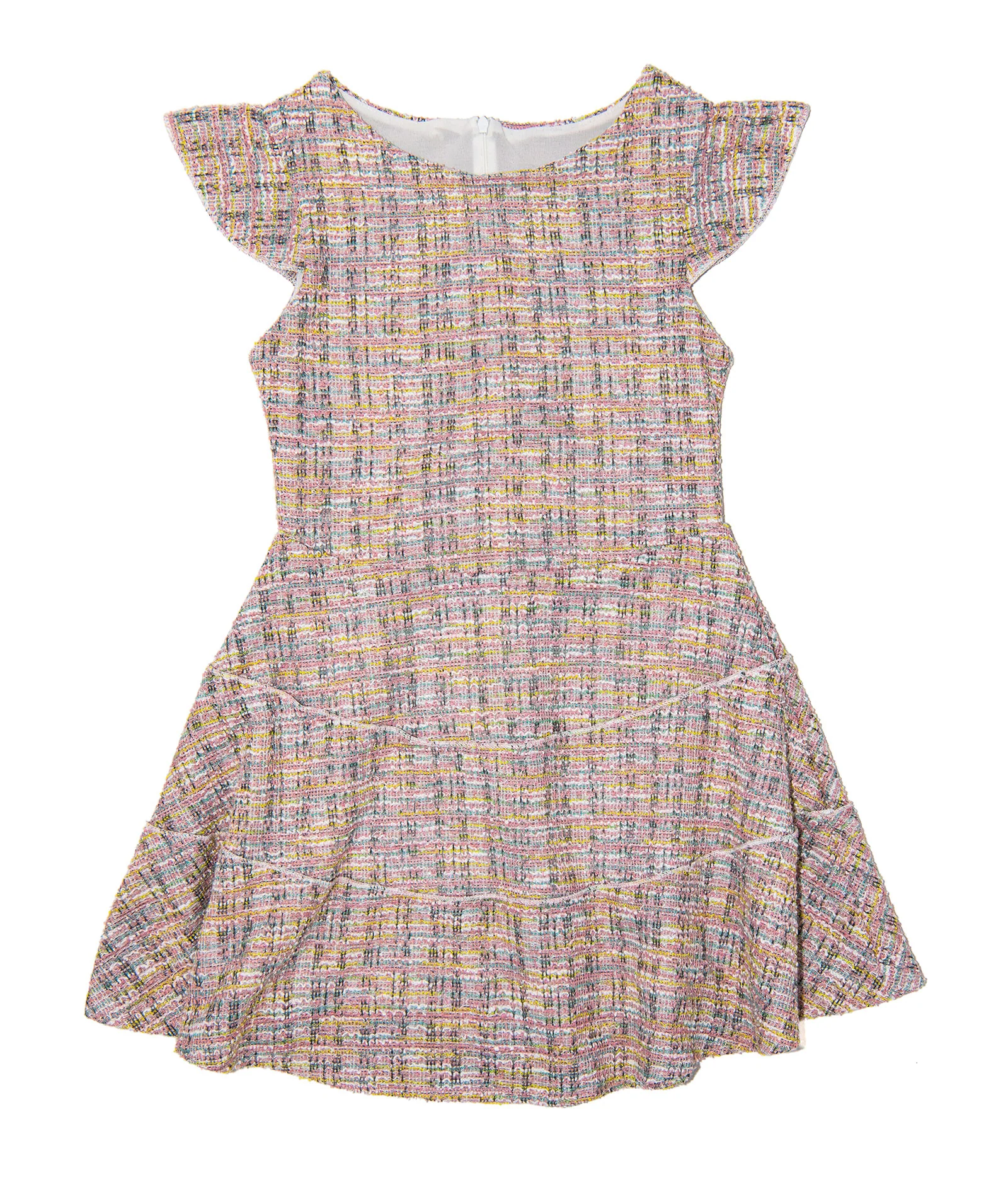 Cheryl Creations Girls Jami Couture Tiered Dress
