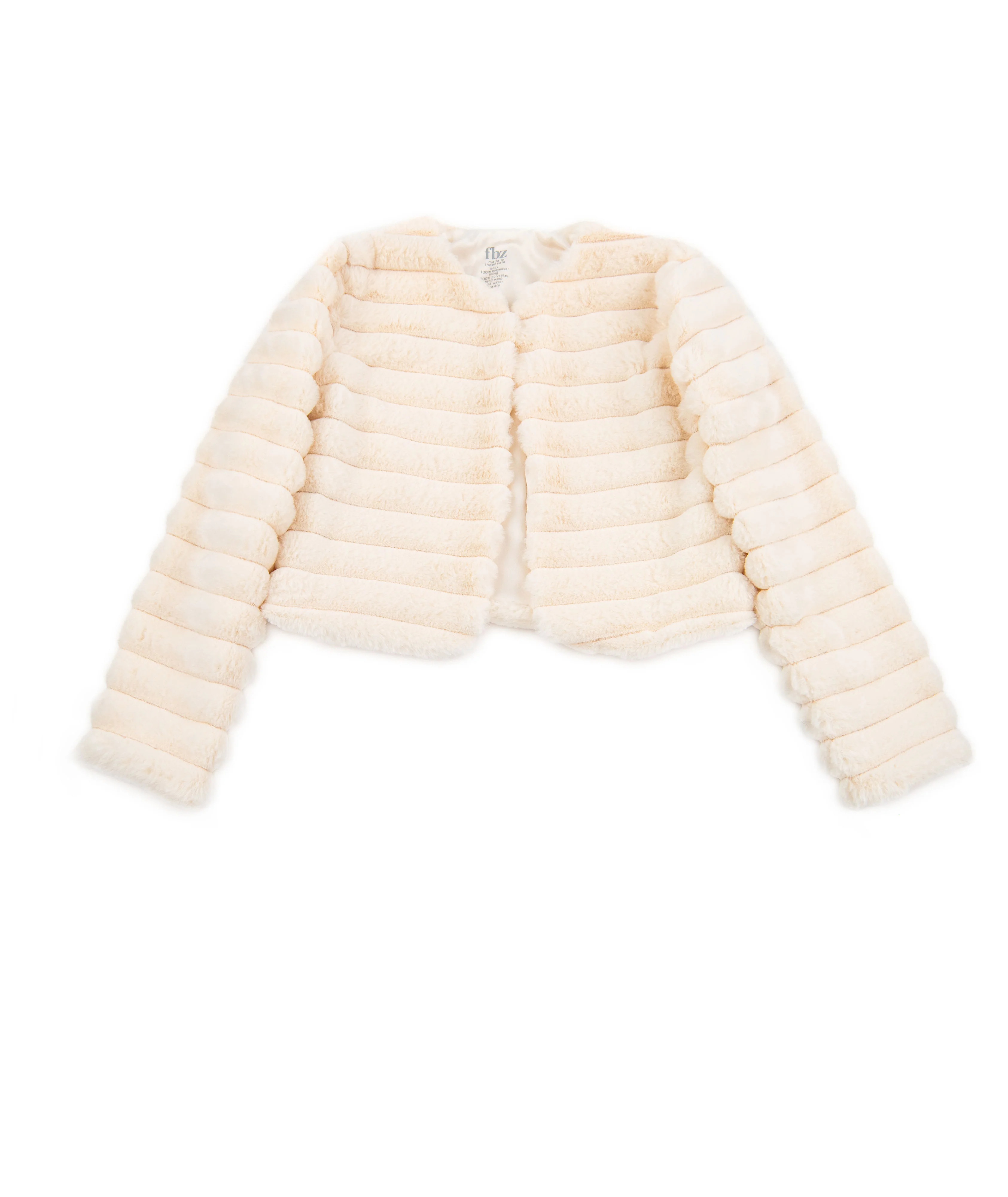 FBZ Girls Fancy Faux Fur Jacket - Image 2