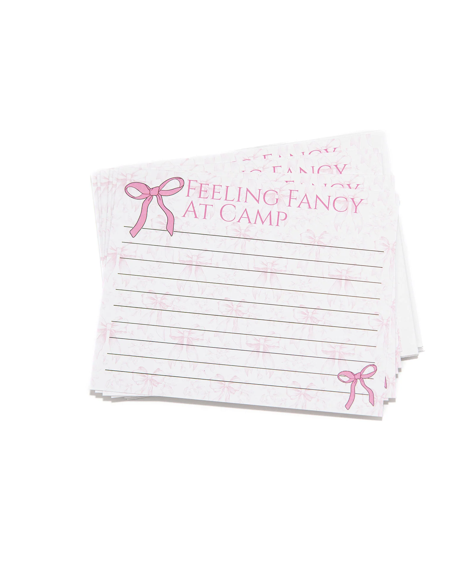Feeling Fancy at Camp Lined Notecards Pack of 8