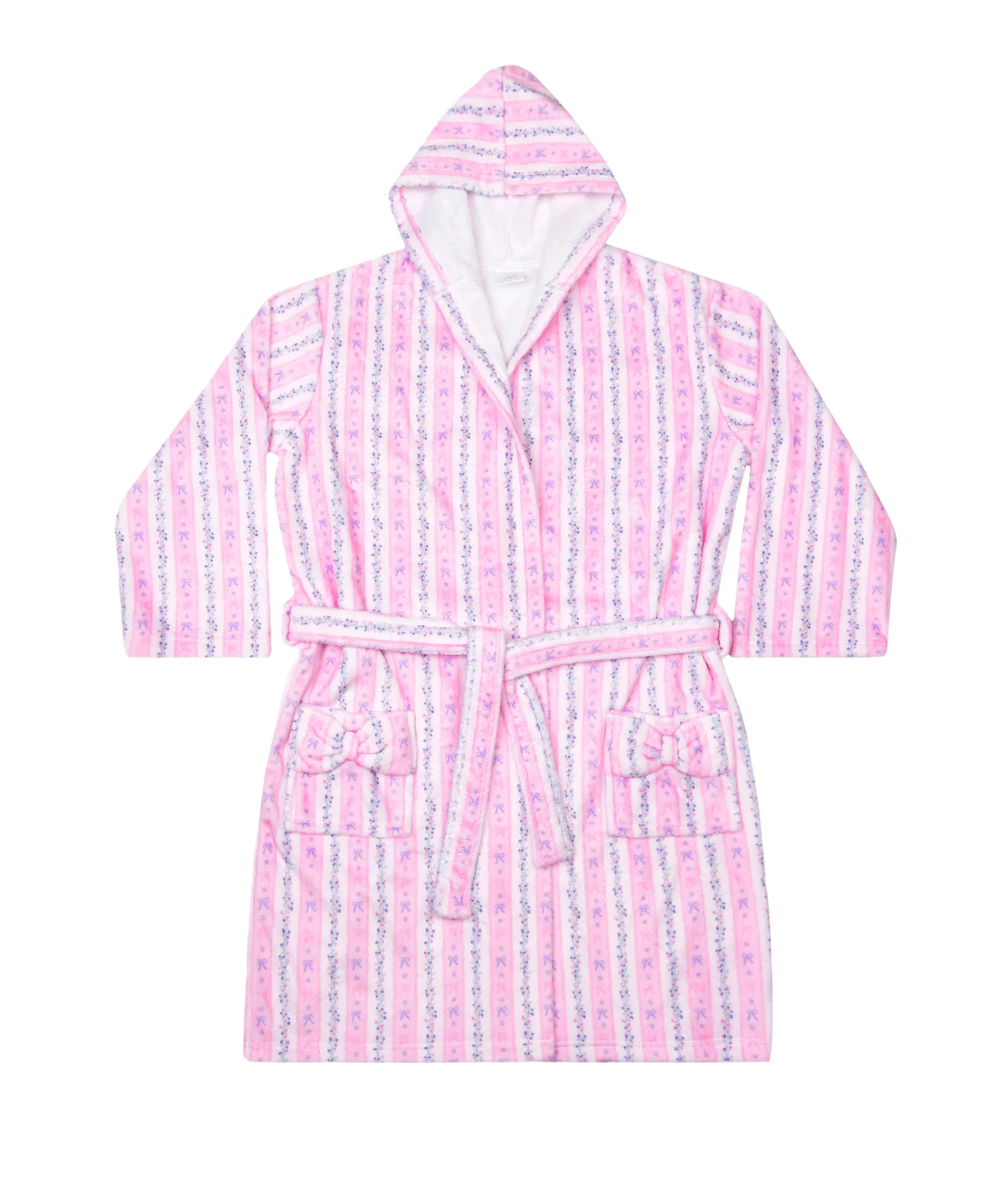 Floral Stripe Robe