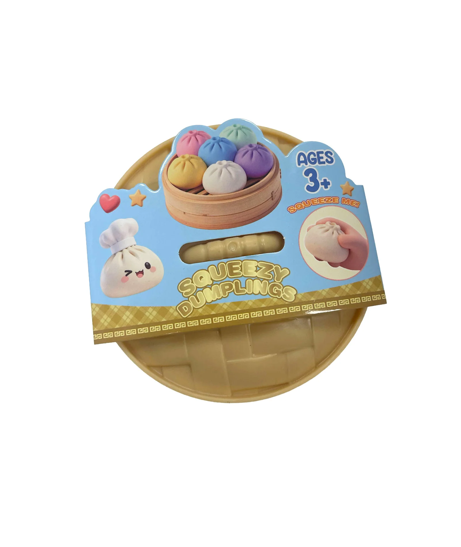 Frankie's Brand Squishy Mystery Dumplings Glitter - 4 inches