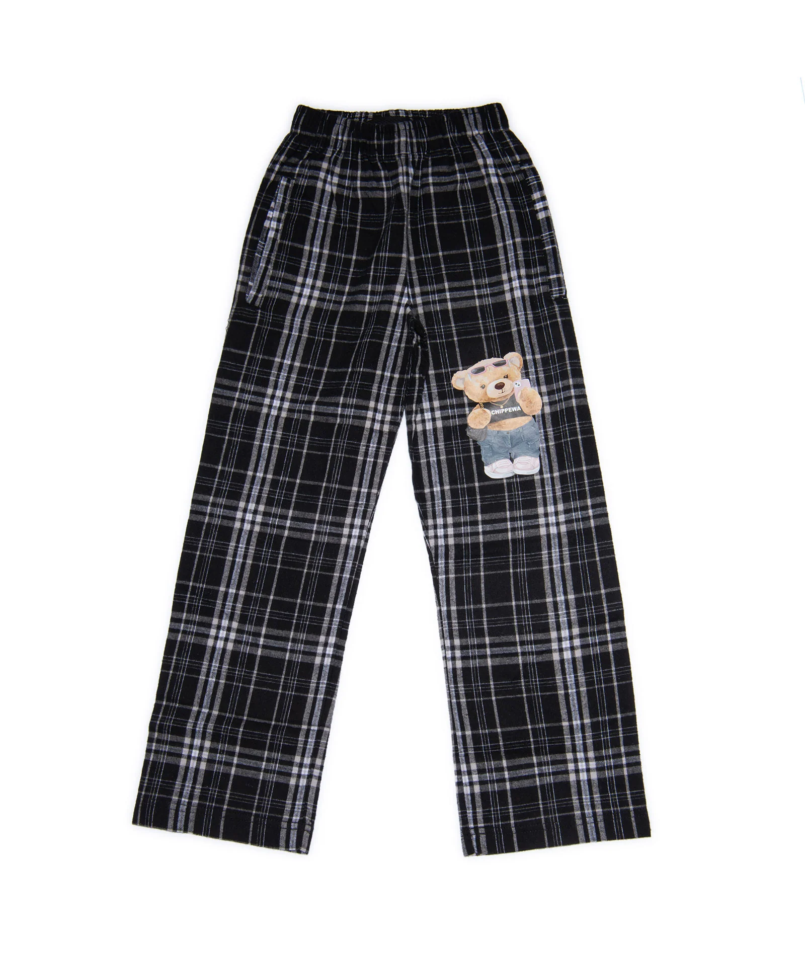 Girls Chippewa Calling Camp Teddy Camp Flannel Pants