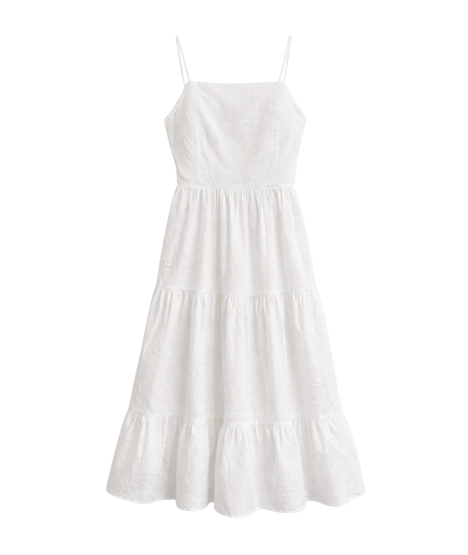 Katie J NYC Girls Alessandra Embroidered Maxi Dress