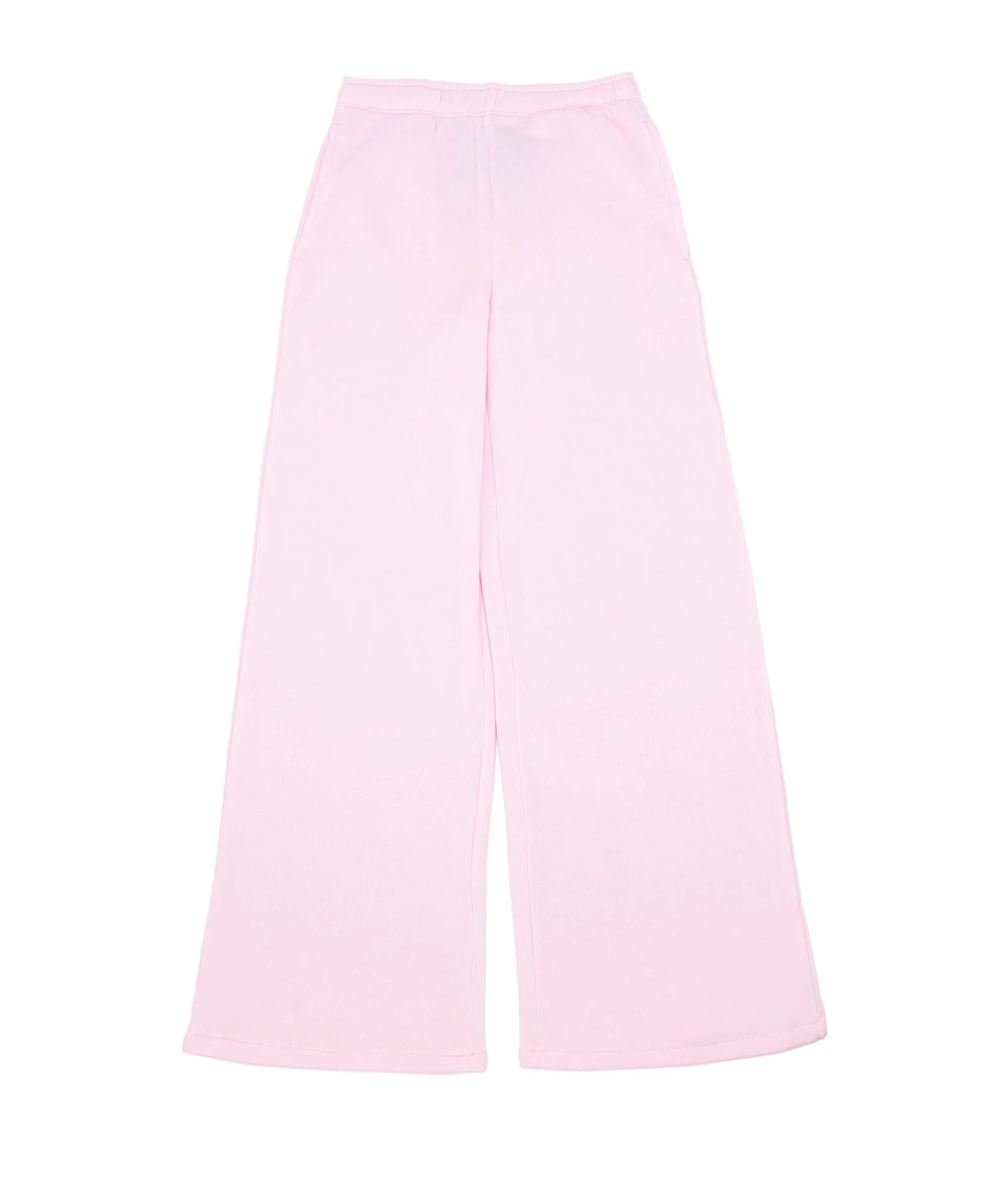 Katie J NYC Girls Dylan Super Wide Leg Sweatpants Ballet Pink