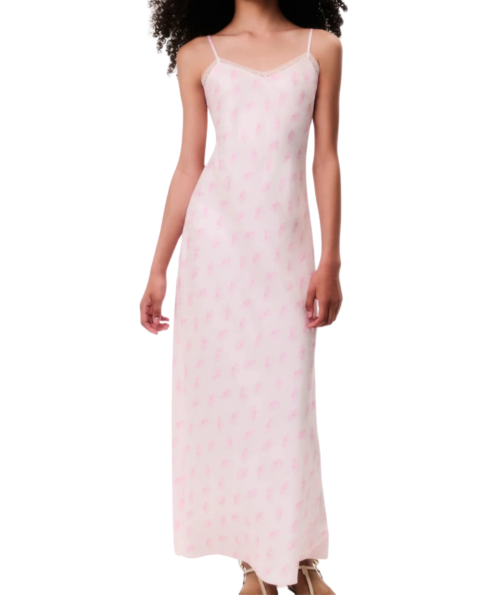 Love Shack Fancy Tween Adelise Dress Coastal Petal