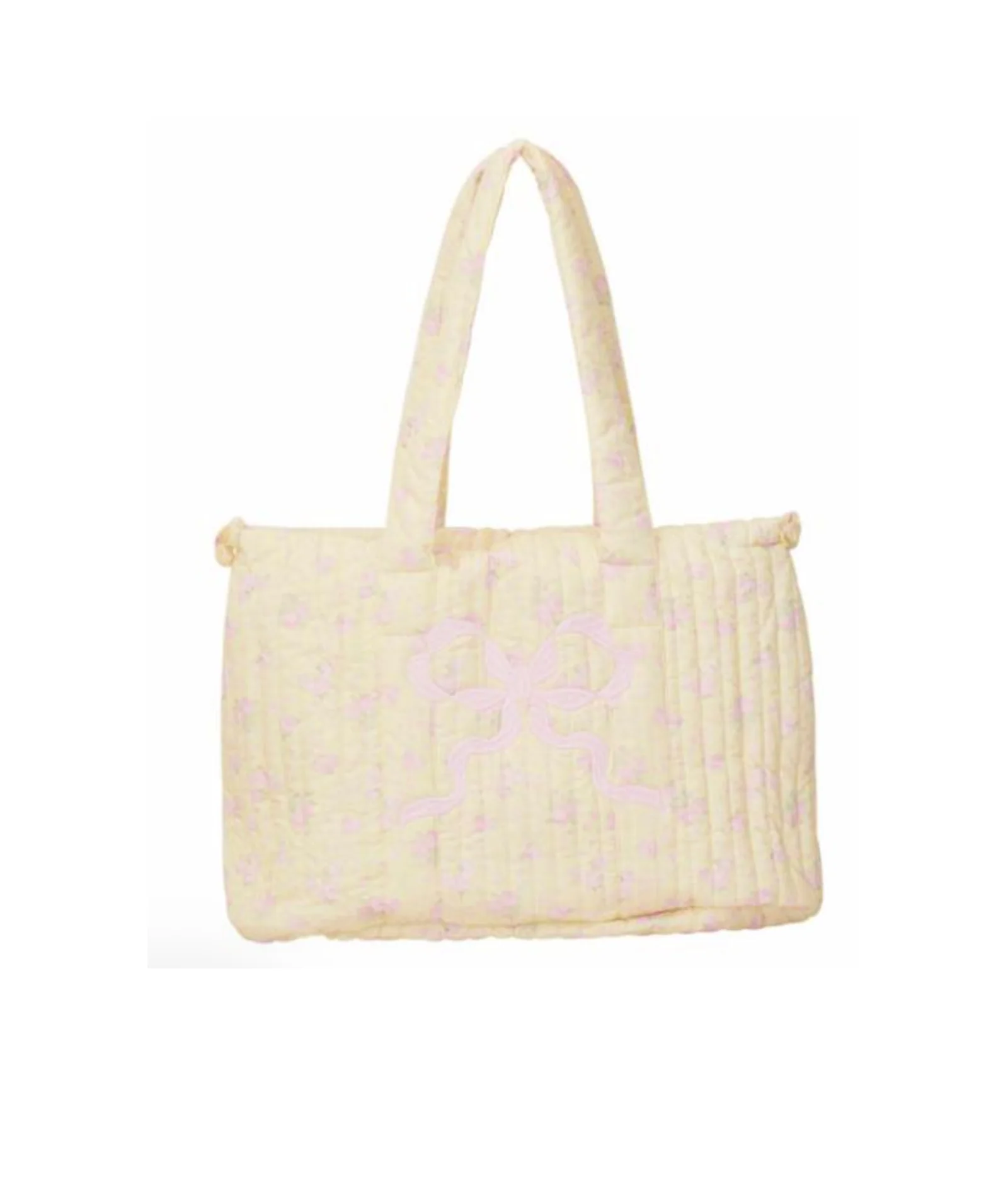 Love Shack Fancy Aja Weekender Bag Sunshine Dream