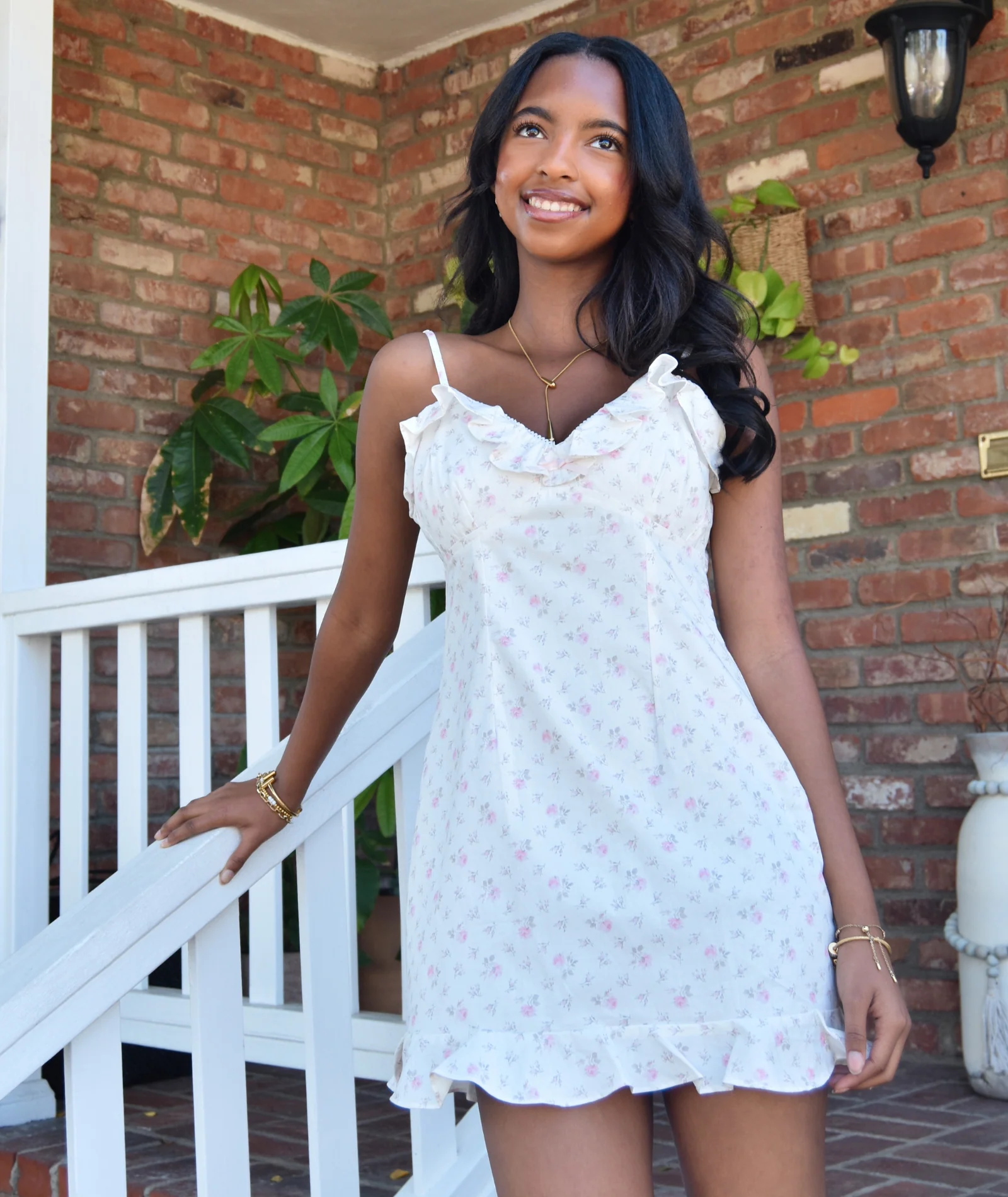 Love Shack Fancy Women Stephania Dress Sunwashed Ivory