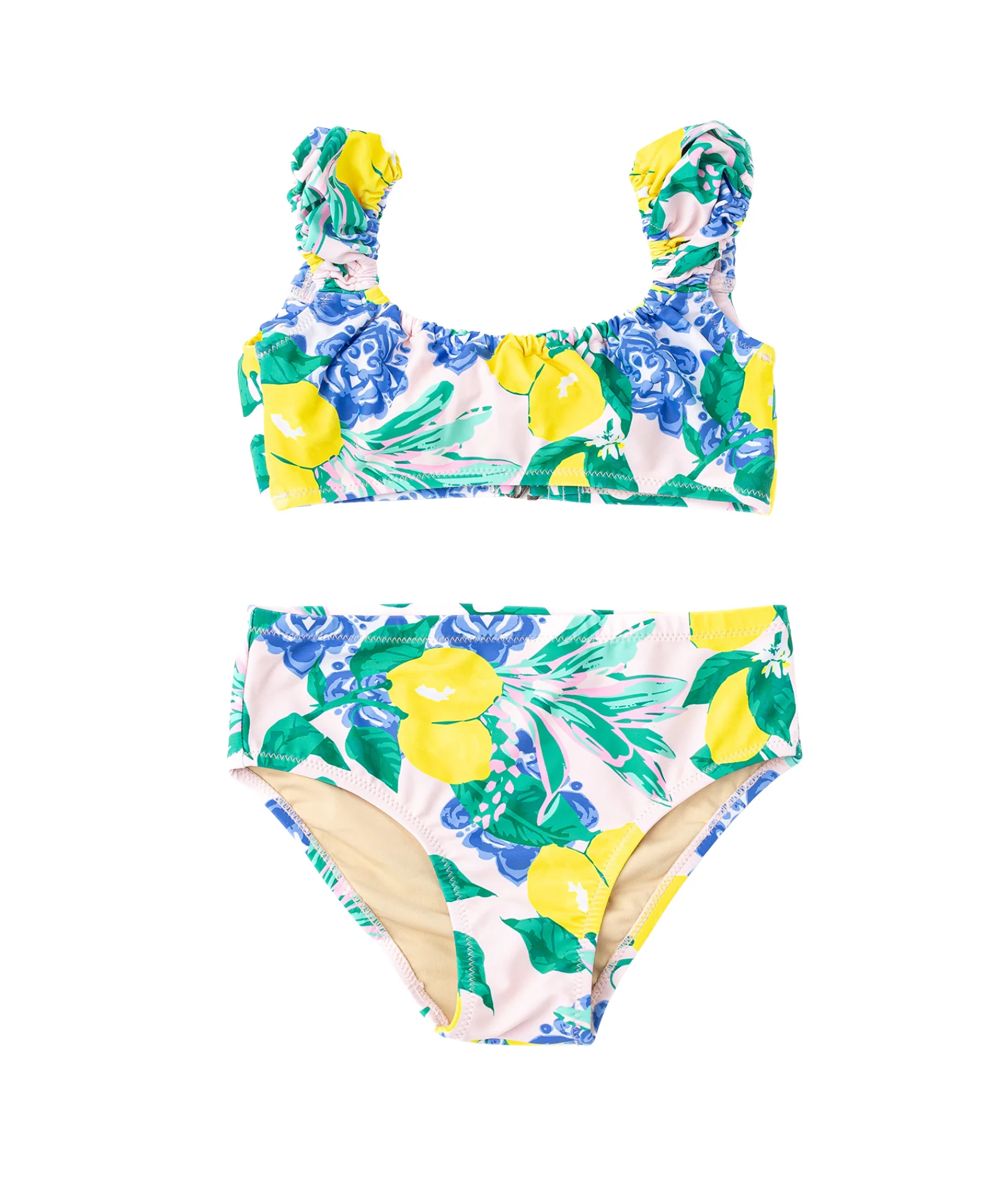 Petra Cap Sleeve 2 Piece Santorini Citrus