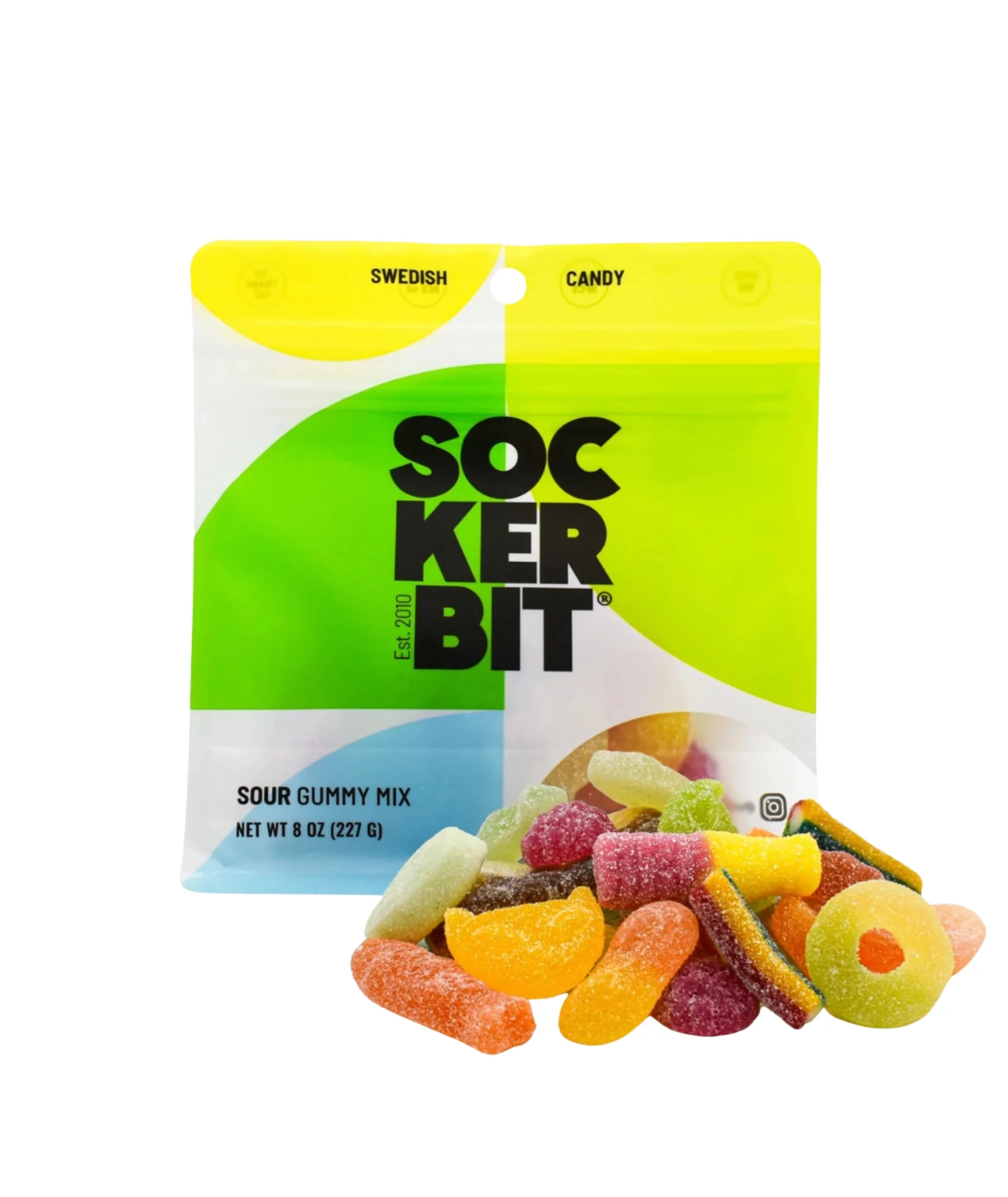 Sockerbit Sour Mix Swedish Candy Bag