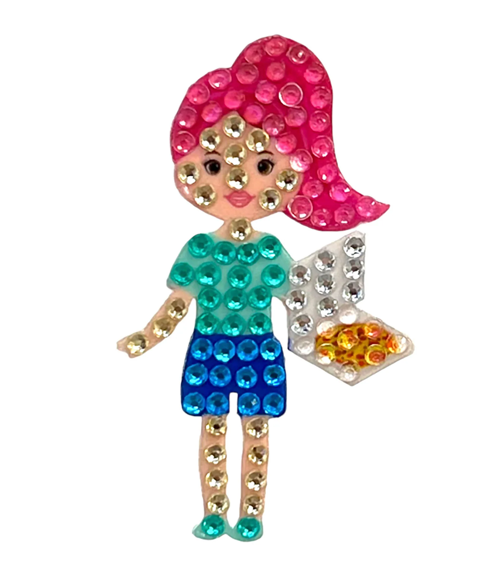Sticker Beans Pizza Girl Sticker