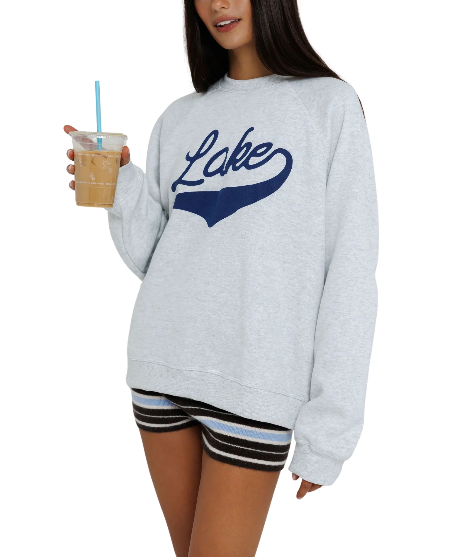 Sunny Somewhere Women Lake Crew Sweatshirt - Image 2