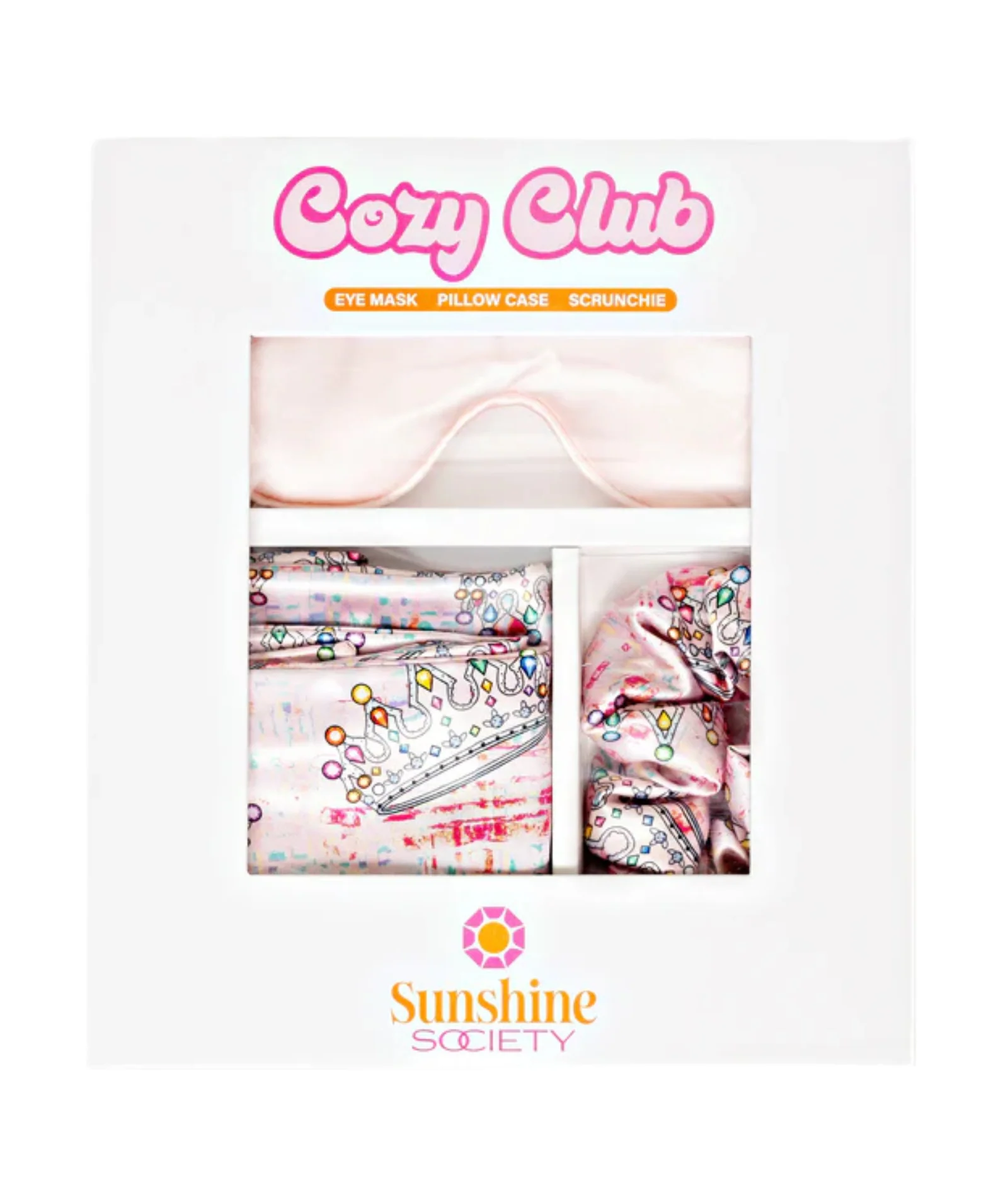 Sunshine Society Girls Cozy Club Set Crown Jewel