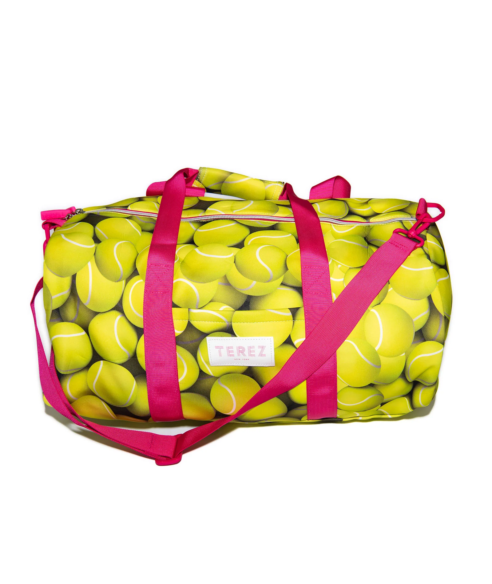 Terez Girls Tennis Balls Scuba Duffle Bag